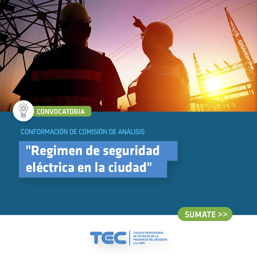 convocatoria - seguridad electrica