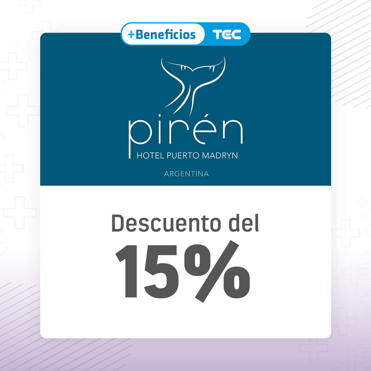 Convenio descuento Hotel Pirén